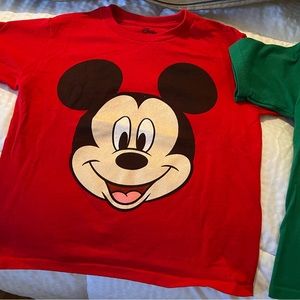 Disney Mickey Mouse and Goofy shirt set size boys 4T